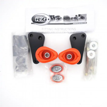 Aero Crash Protectors (ORANGE) KTM 390 Adventure '20-