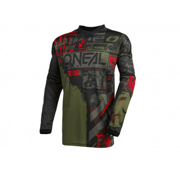 ELEMENT JERSEY RIDE BK/GR XL ONEAL