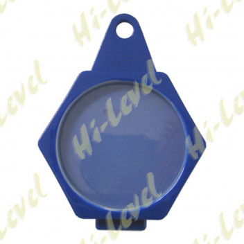 Tax Disc Holder Hexagon Blue PACK OF 12