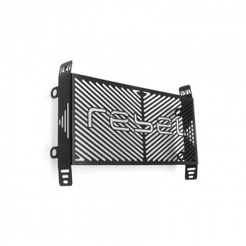 Branded Radiator Guard BLACK- Honda CMX500 Rebel (S) '17-
