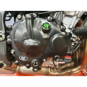 Kawasaki ZX-25R '20- / ZX-4RR '23- right side clutch cover.