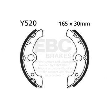 EBC BRAKE SHOE SET