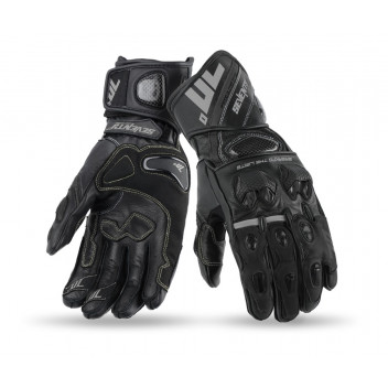 GLOVES SD-R12 BLACK XL LONG RACING 70 DEGREE