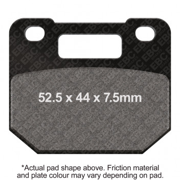 M/C DISC PAD SET -DMX