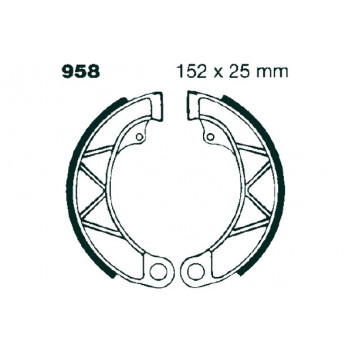 EBC BRAKE SHOE SET