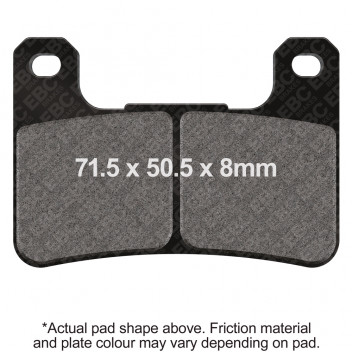 DOUBLE H SINTERED STREET PAD