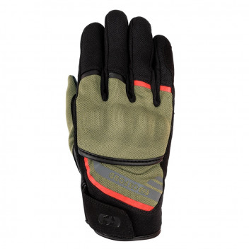 Oxford Dakar 1.0 MS Glove Green/Red Medium