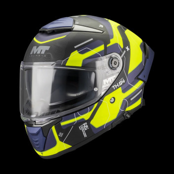 LARGE MT THUNDER 4 SV LUMEX B27 MATT BLUE AND YELLOW