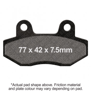 DOUBLE H SINTERED STREET PAD