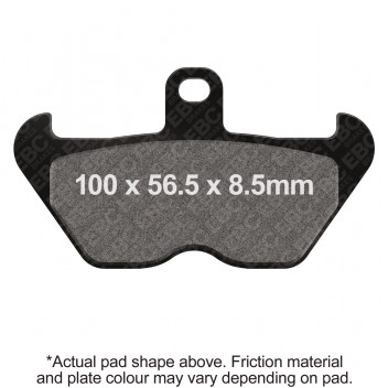 DOUBLE H SINTERED STREET PAD