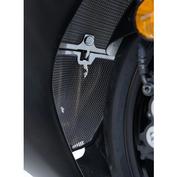 Downpipe Grille BLACK Yamaha YZF-R6 '17-