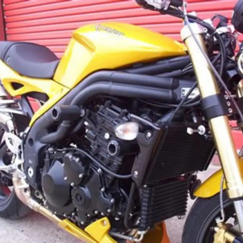 Crash Protectors FRONT - Triumph Speed Triple '97-'07