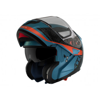 MT ATOM FLIP UP B7 MATT BLUE M ADVENTURE