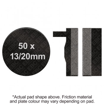 M/C DISC PAD SET-DMX