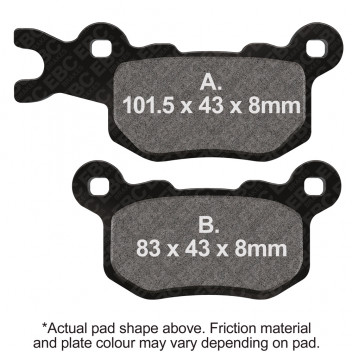 SXS Sintered Race Formula Pads