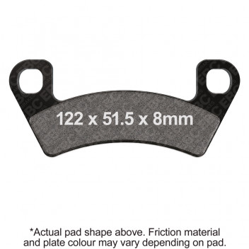 SXS Sintered Race Formula Pads