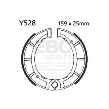 EBC BRAKE SHOE SET (5)