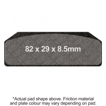 RACE PAD ONLY/NEW SINTERED RACE PAD(NOT FOR HIGHWAY USE)