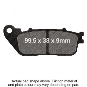 DOUBLE H SINTERED STREET PAD