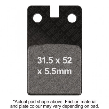 EBC SCOOTER DISC PAD SET(AF10)