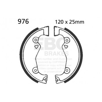 EBC BRAKE SHOE SET