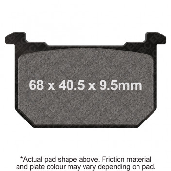 M/C DISC PAD SET -DMX