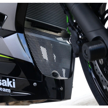 Downpipe Grille BLACK Kawasaki Ninja 400 '18- / Ninja 250