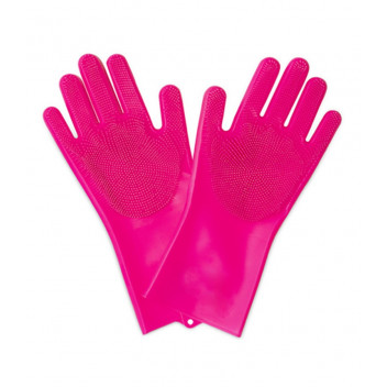 Muc-off DEEP SCRUBBER GLOVE M PINK