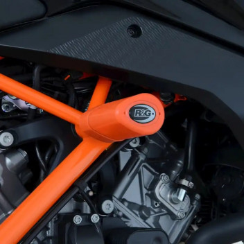 Aero Crash Protectors (ORANGE) KTM 1290 Super Duke R '14-'1