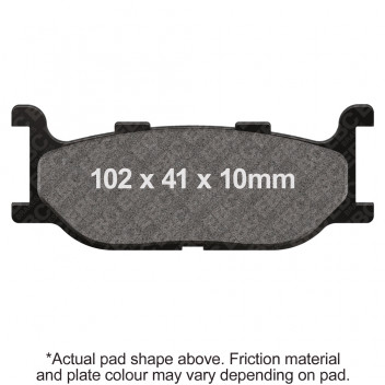 EBC SINTERED SCOOTER DISC PAD SET