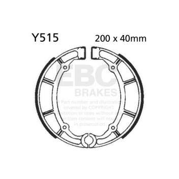 EBC BRAKE SHOE SET (5) 5