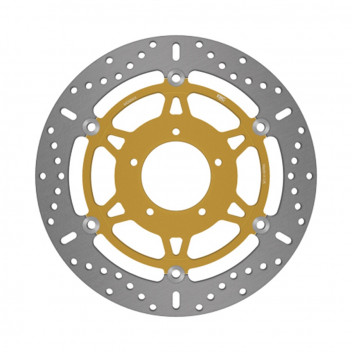 EBC S/STEEL  BLACK FULL CIRCLE X DISC