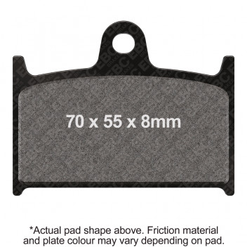 DOUBLE H SINTERED STREET PAD