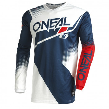 ELEMENT JERSEY BL/WH/RED LARGE RACEWEAR V.22 BLUE WHITE RED