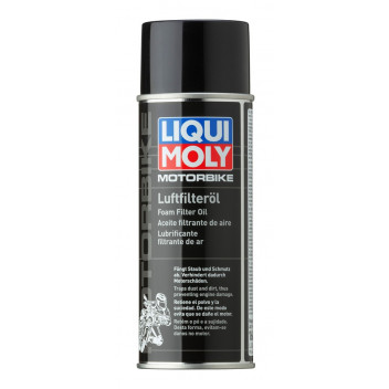 400ML FOAM AIR FILTER OIL SPRAY MOTORBIKE LIQUI MOLY