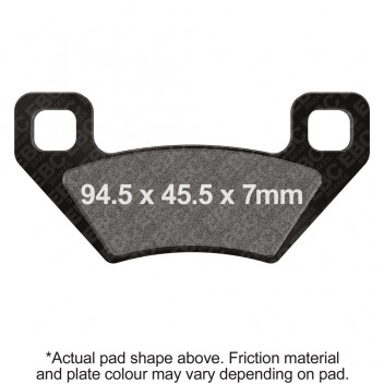 MOTORCYCLE DISC PAD SET