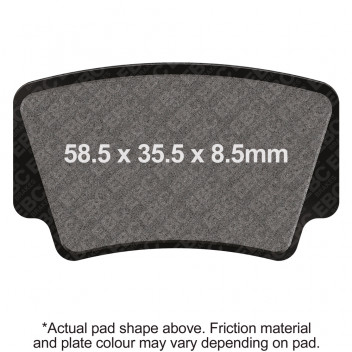 M/C DISC PAD SET