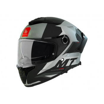 XL MT THUNDER 4 EXEO C2 TI/BK FULL FACE GLOSS TITANIUM BLACK
