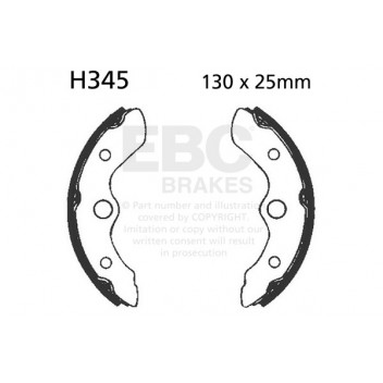 EBC BRAKE SHOE SET (5)