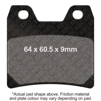M/C DISC PAD SET  DMX