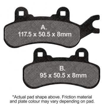 SXS Sintered Race Formula Pads