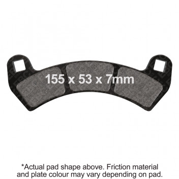 SXS Sintered Race Formula Pads
