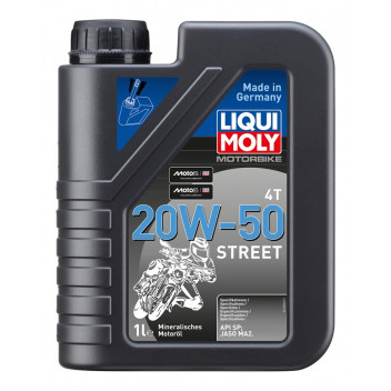 1LT MOTORBIKE 20W50 STREET LIQUI MOLY