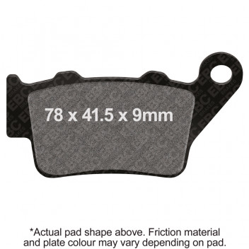 DOUBLE H SINTERED STREET PAD