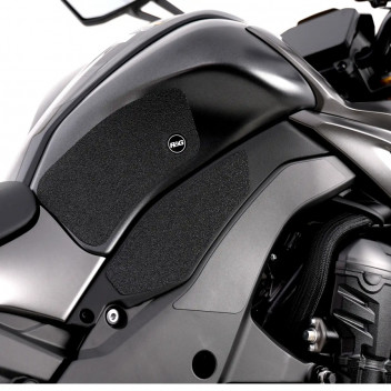 Kawasaki Z1000 '14- / Z1000R '17- Traction Grips : BLACK 4-G