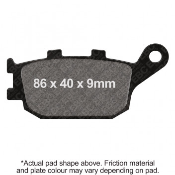 EBC SINTERED SCOOTER PAD SET