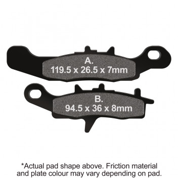 R Series Heavy Duty Sintered Pads